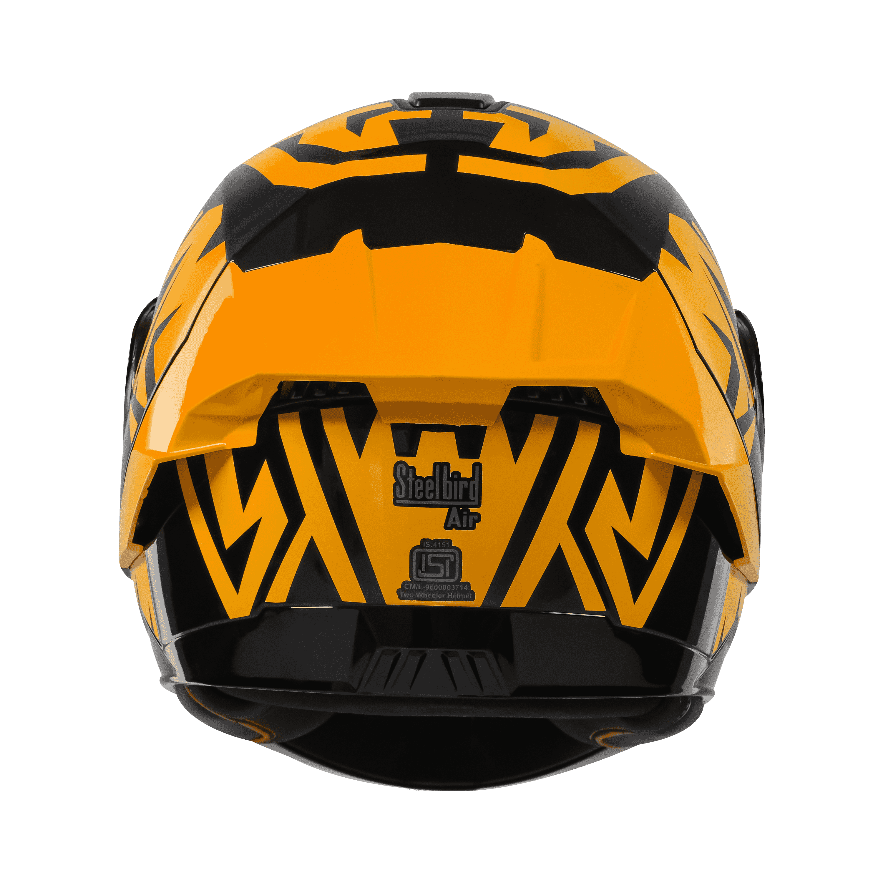 SBA-8 ISS WARRIOR MAT BLACK WITH ORANGE